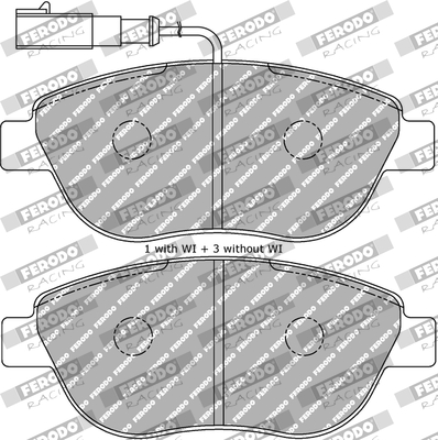 Remblokset Ferodo Racing FDS1467