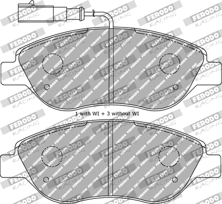 Remblokset Ferodo Racing FDS1468