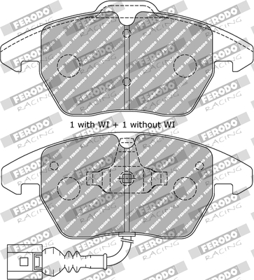 Remblokset Ferodo Racing FDS1641