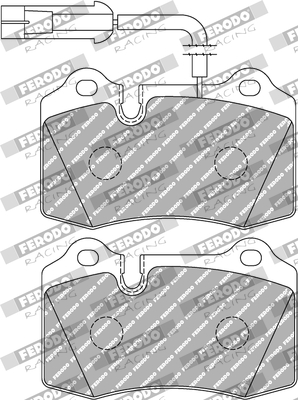 Remblokset Ferodo Racing FDS721