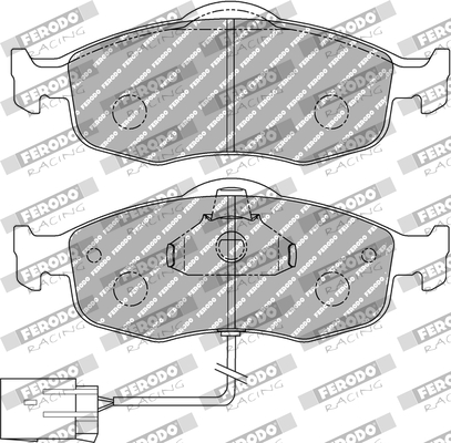 Remblokset Ferodo Racing FDS766