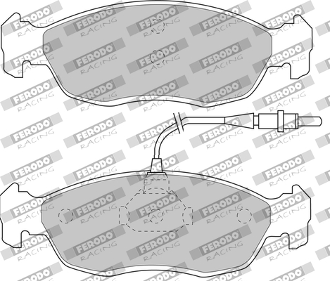 Remblokset Ferodo Racing FDS876