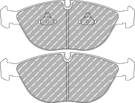 Remblokset Ferodo Racing FCP1001H