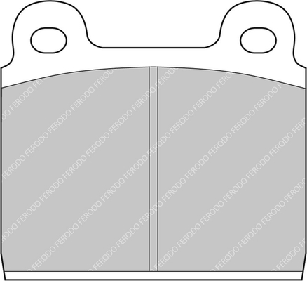 Remblokset Ferodo Racing FCP11Z