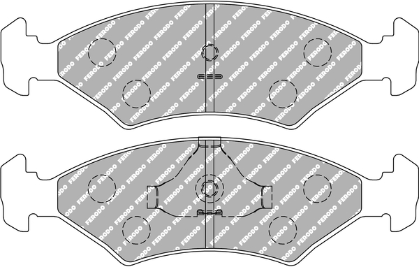 Remblokset Ferodo Racing FCP206R