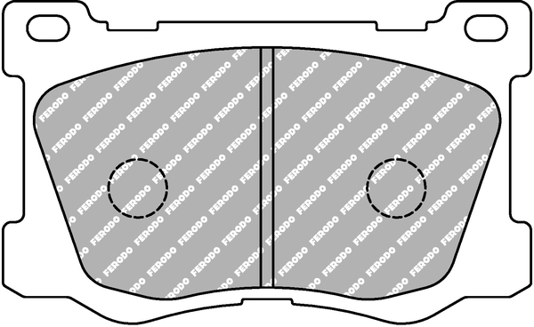Remblokset Ferodo Racing FCP4671H