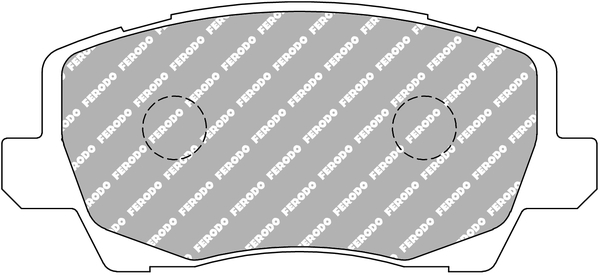 Remblokkenset, schijfrem Ferodo Racing FCP5037G