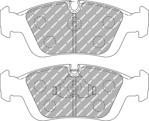 Remblokset Ferodo Racing FCP725H