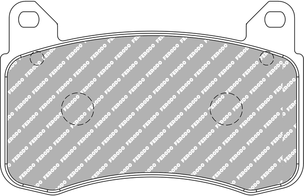 Remblokkenset, schijfrem Ferodo Racing FRP3161H