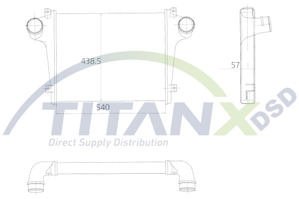 Interkoeler Titanx IX159002