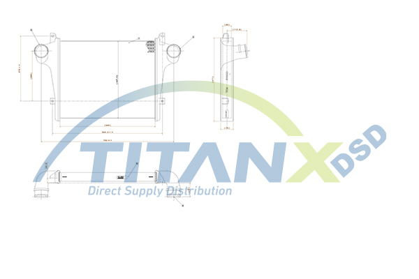 Interkoeler Titanx IX159010