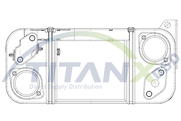 Oliekoeler retarder Titanx OX149009