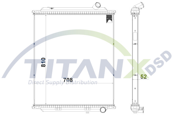 Radiateur Titanx RX169023