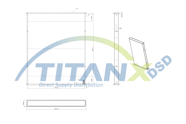 Koelblok radiateur Titanx WX129001