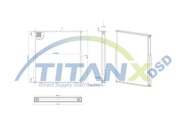Koelblok radiateur Titanx WX159007