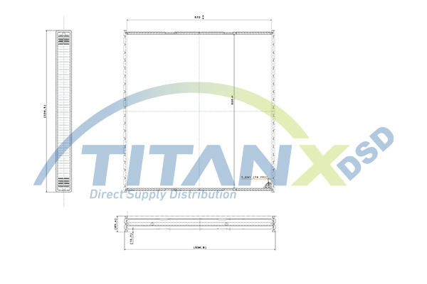 Koelblok radiateur Titanx WX159008