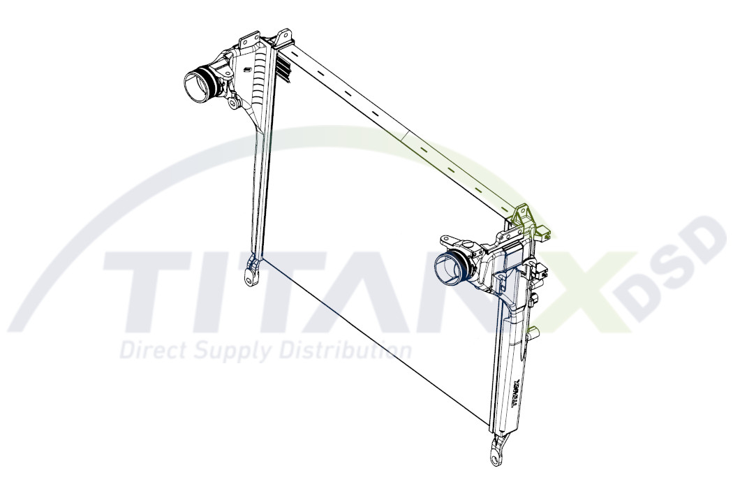 Intercooler, inlaatluchtkoeler Titanx IX119010