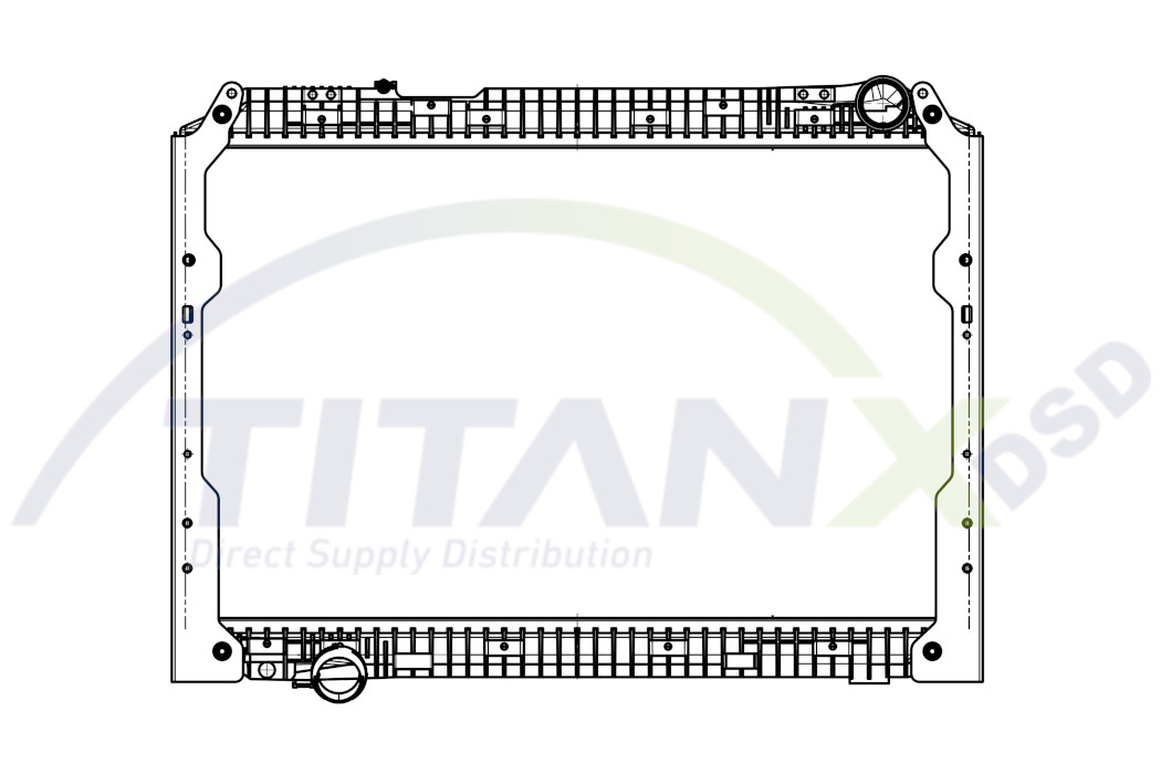 Radiateur Titanx RX119027