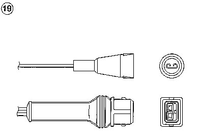 Lambda-sonde NTK 0258