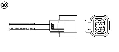 Lambda-sonde NTK 90401