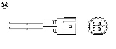 Lambda-sonde NTK 97137