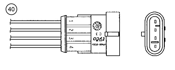 Lambda-sonde NTK 1613