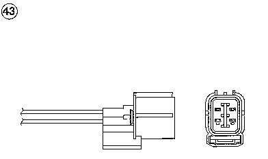 Lambda-sonde NTK 0180