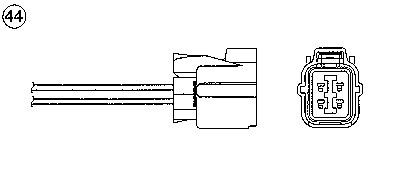 Lambda-sonde NTK 93850