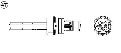 Lambda-sonde NTK 93835