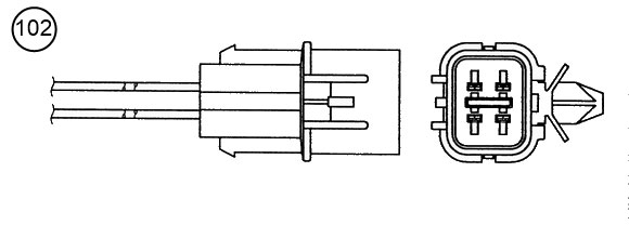 Lambda-sonde NTK 0368