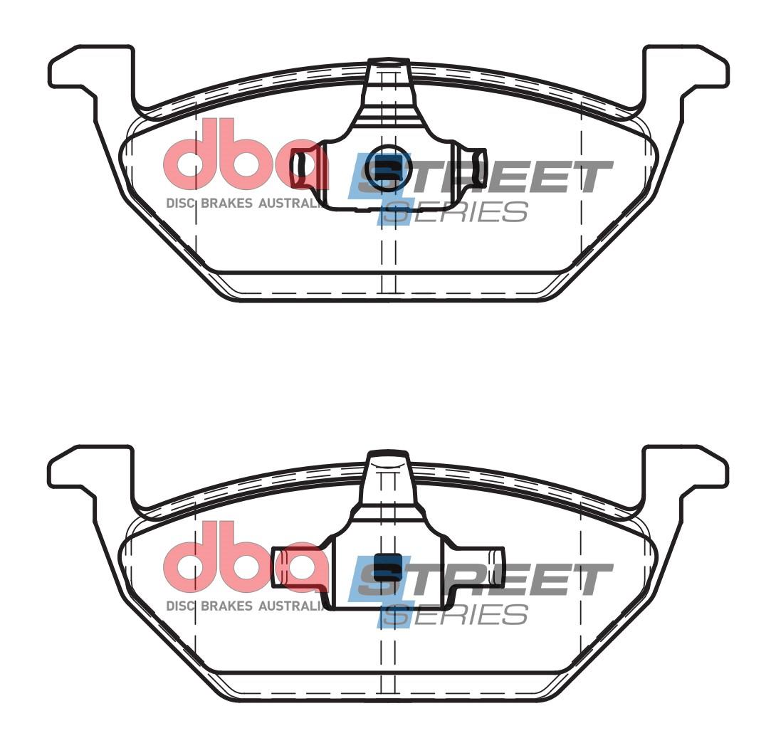 Remblokset Dba Australia DB1387SS