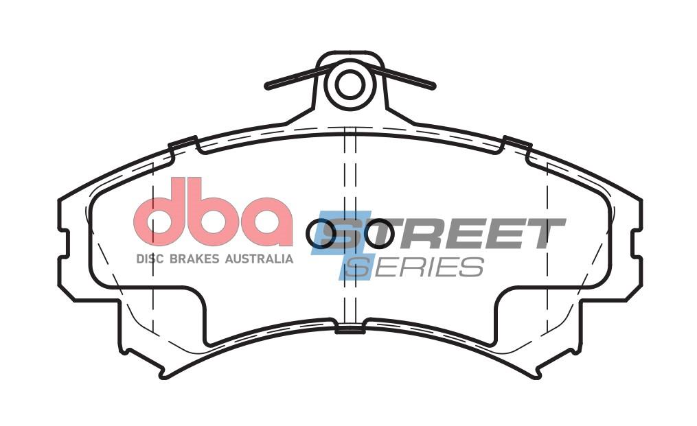 Remblokset Dba Australia DB1402SS