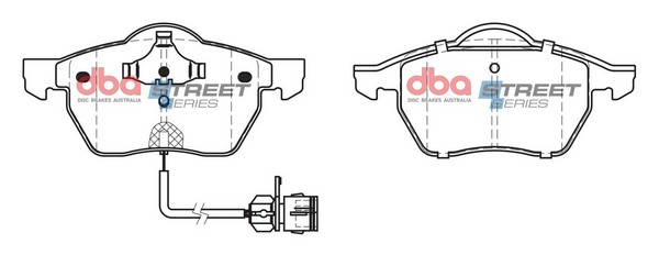 Remblokset Dba Australia DB1404SS