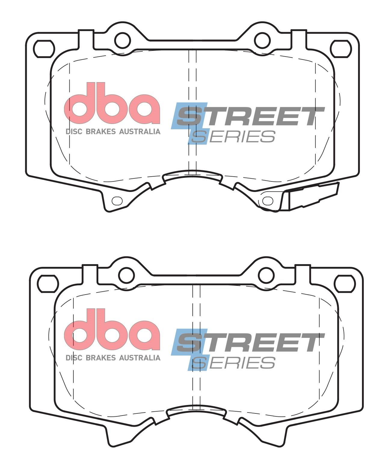 Remblokset Dba Australia DB1482SS