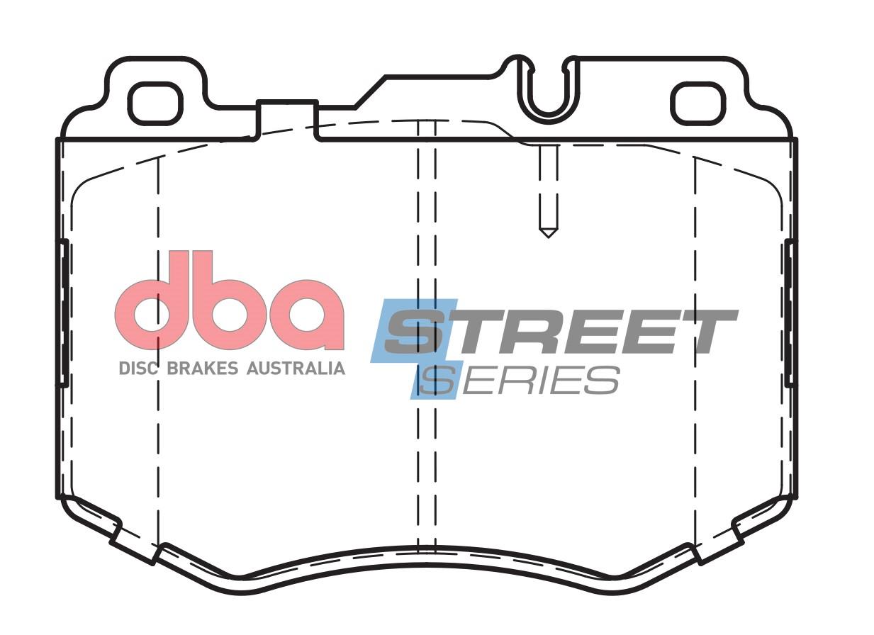 Remblokset Dba Australia DB15182SS