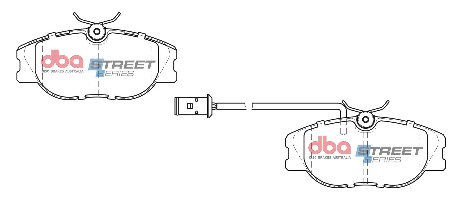 Remblokset Dba Australia DB1704SS