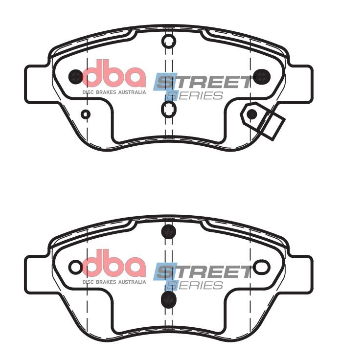 Remblokset Dba Australia DB1712SS