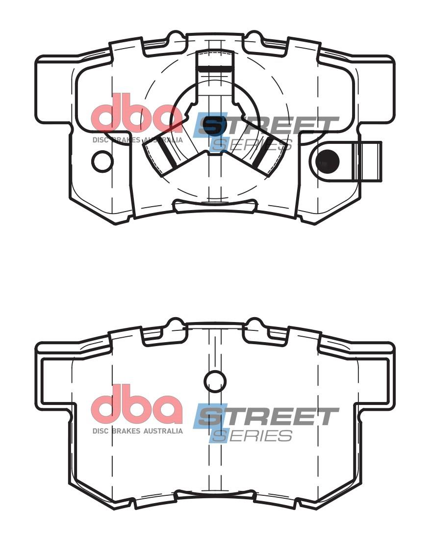 Remblokset Dba Australia DB1728SS