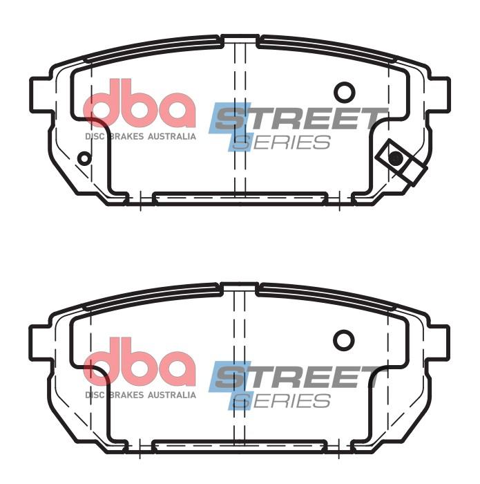 Remblokset Dba Australia DB1816SS