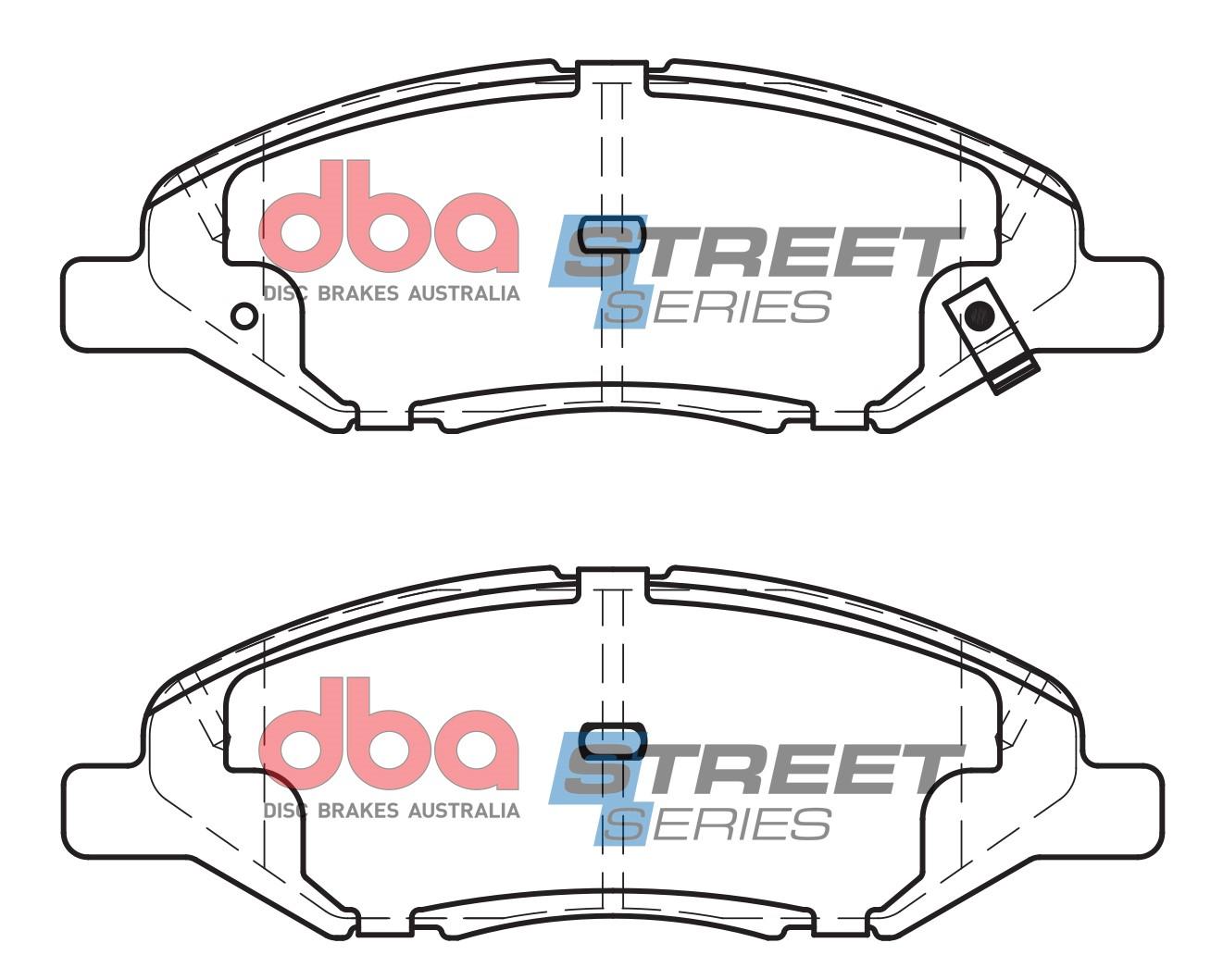 Remblokset Dba Australia DB1819SS