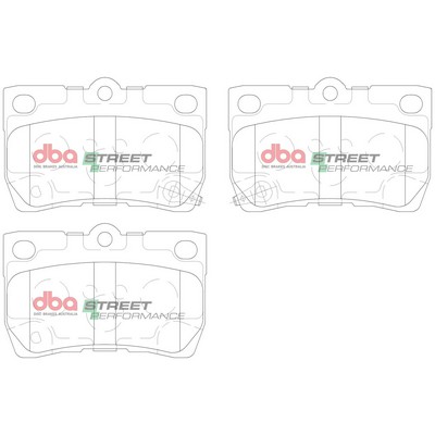 Remblokset Dba Australia DB1854SP