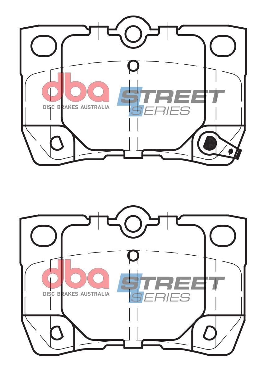 Remblokset Dba Australia DB1854SS