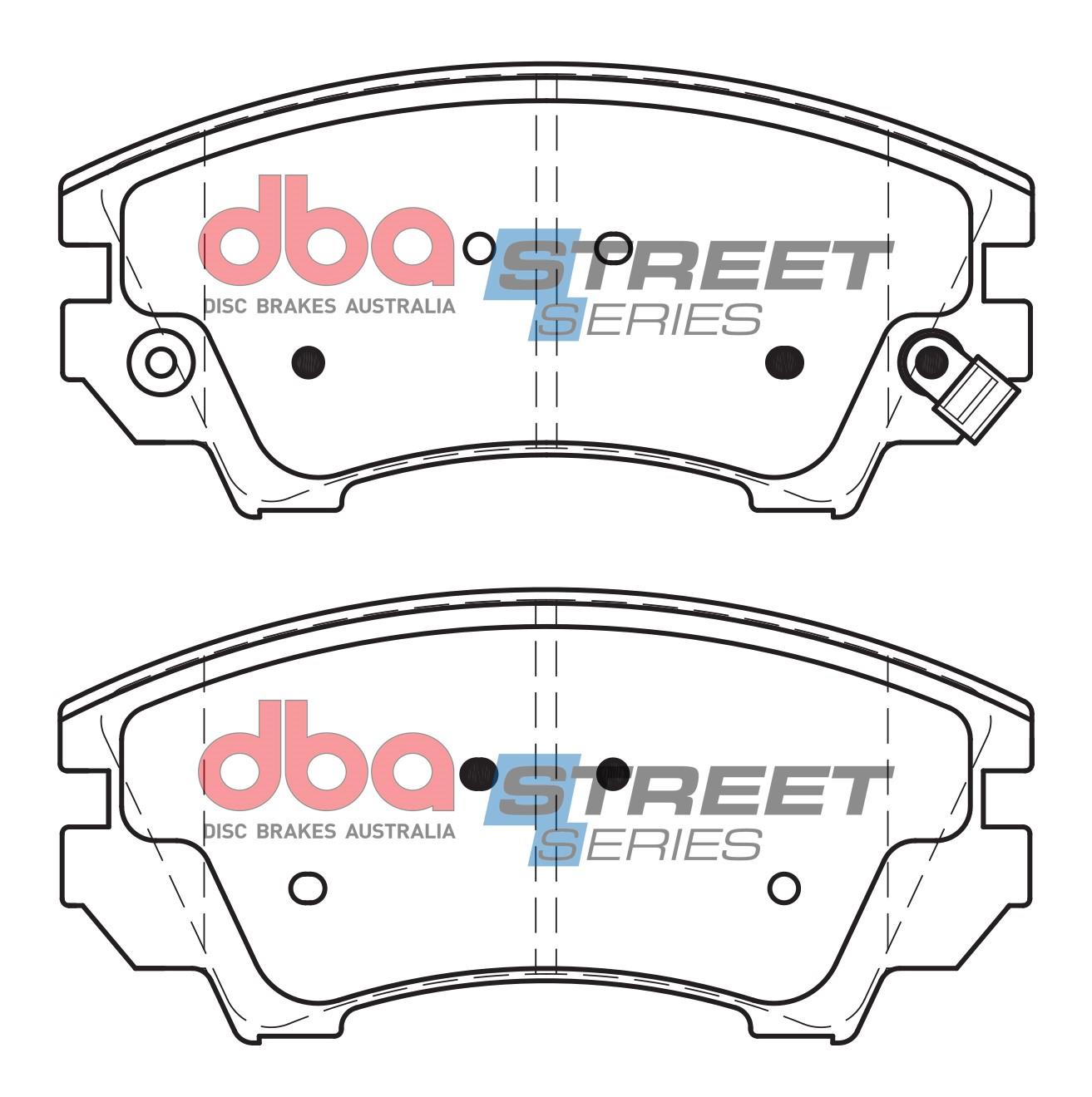 Remblokset Dba Australia DB1925SS