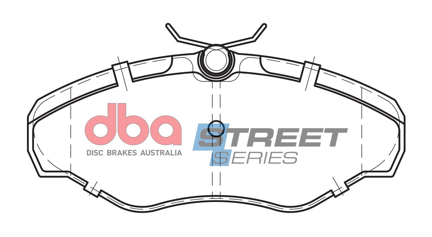 Remblokset Dba Australia DB1962SS