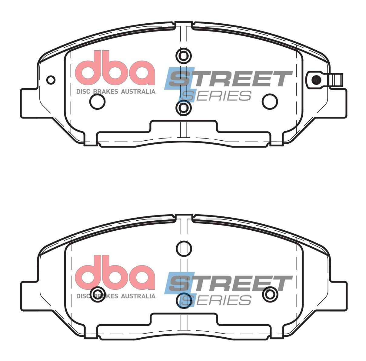 Remblokset Dba Australia DB2034SS