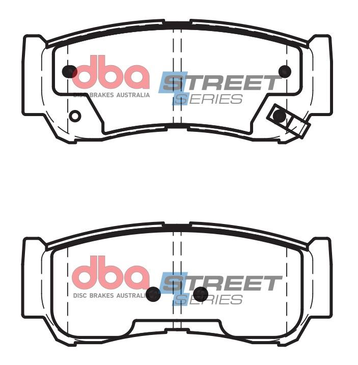 Remblokset Dba Australia DB2035SS