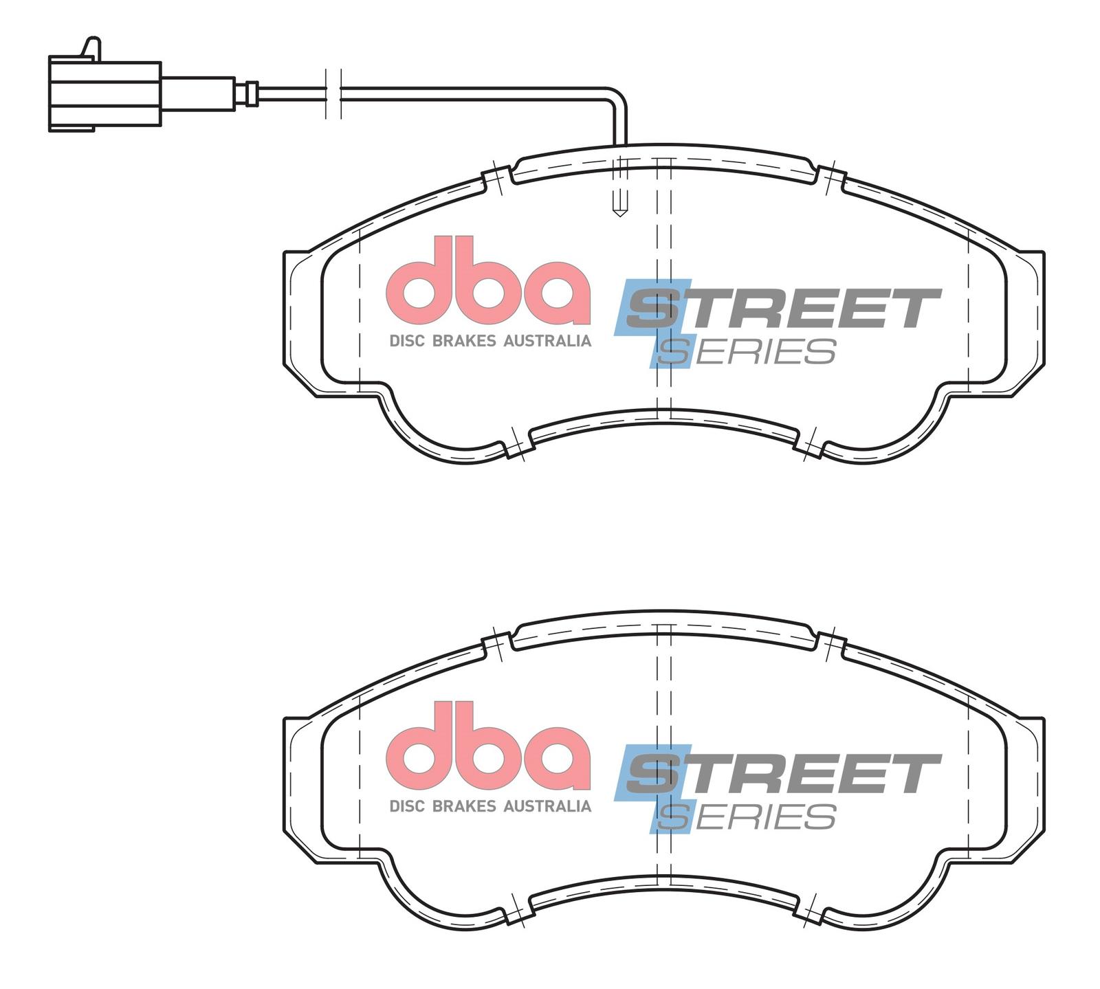 Remblokset Dba Australia DB2045SS