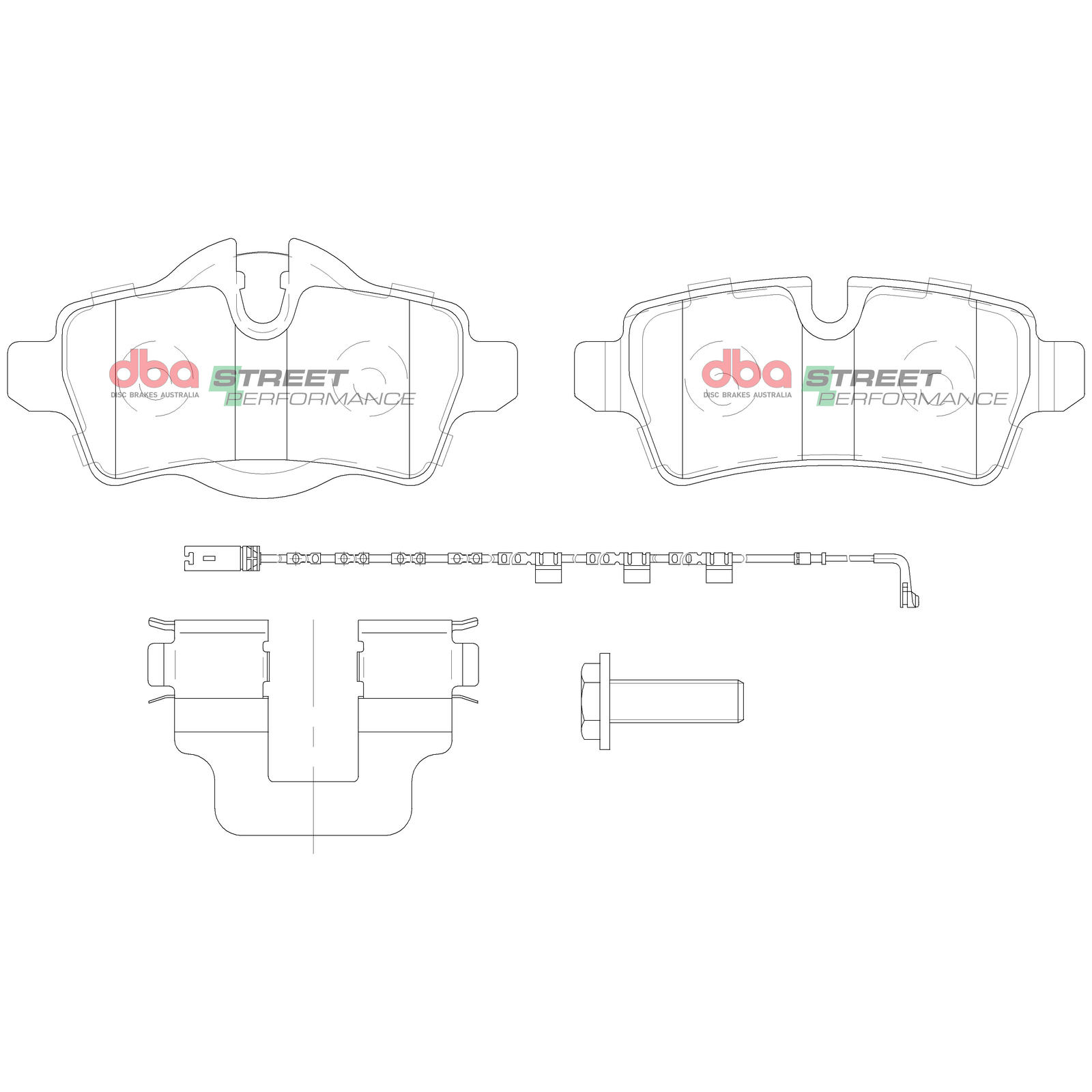 Remblokset Dba Australia DB2214SP