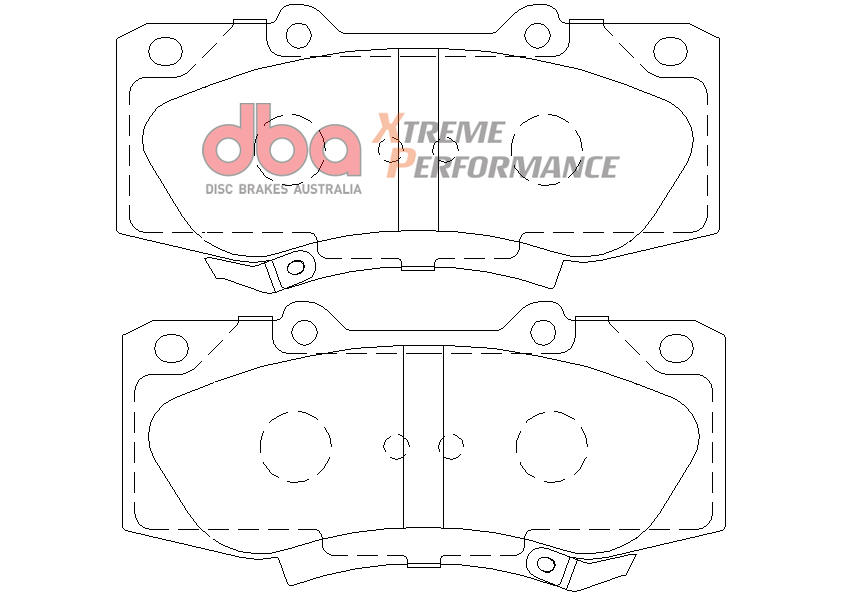 Remblokset Dba Australia DB2221XP