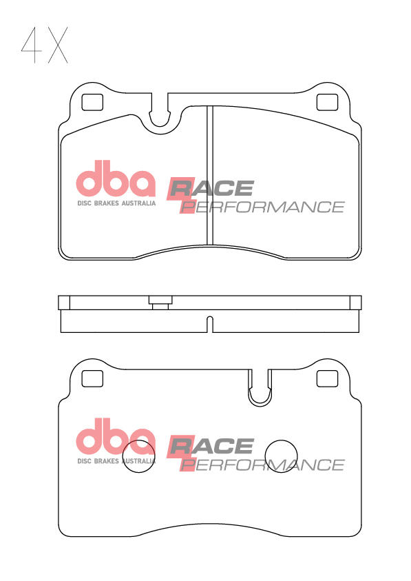 Remblokkenset, schijfrem Dba Australia DB2228RP